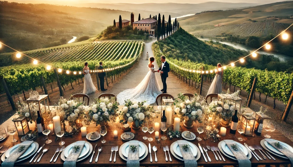 vestuvės užsienyje